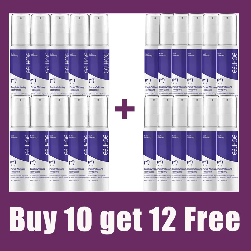 5D Teeth Whitening Toothpaste - Natural Formula for Brighter Smile