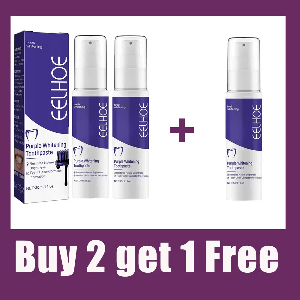 5D Teeth Whitening Toothpaste - Natural Formula for Brighter Smile