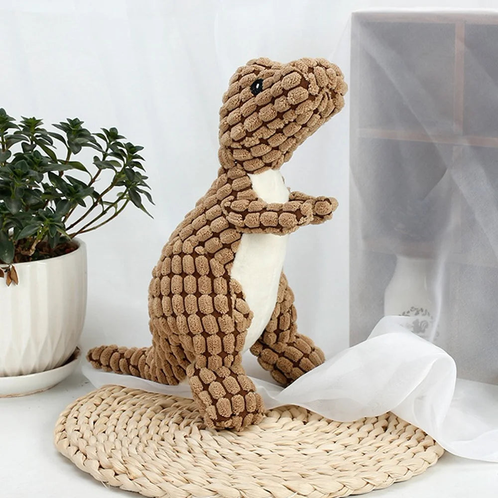 DinoChew Pro – Interactive Plush Dog Toy