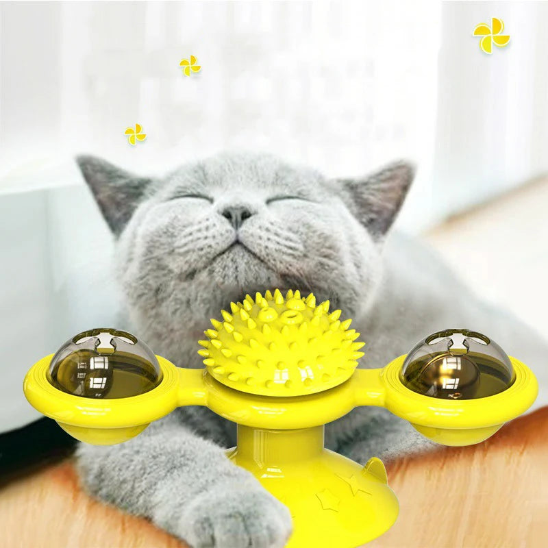 Interactive Windmill Cat Scratcher & Toy
