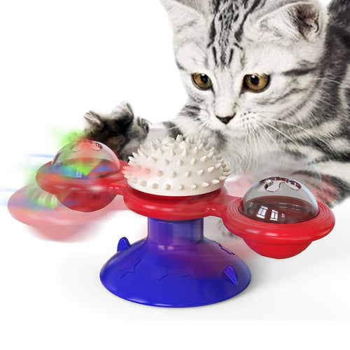 Interactive Windmill Cat Scratcher & Toy