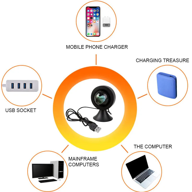 HeartGlow™ Love Projector Night Light