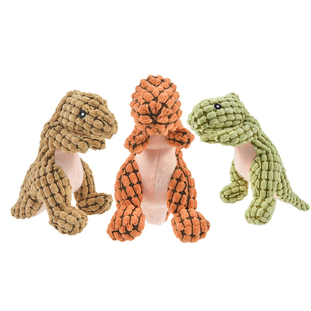 DinoChew Pro – Interactive Plush Dog Toy