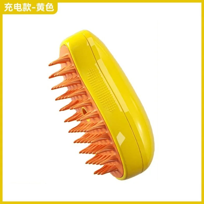 3-in-1 Steam Grooming Brush for Dogs & Cats