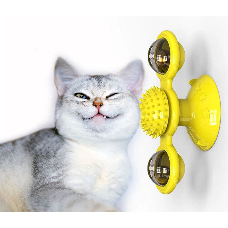 Interactive Windmill Cat Scratcher & Toy