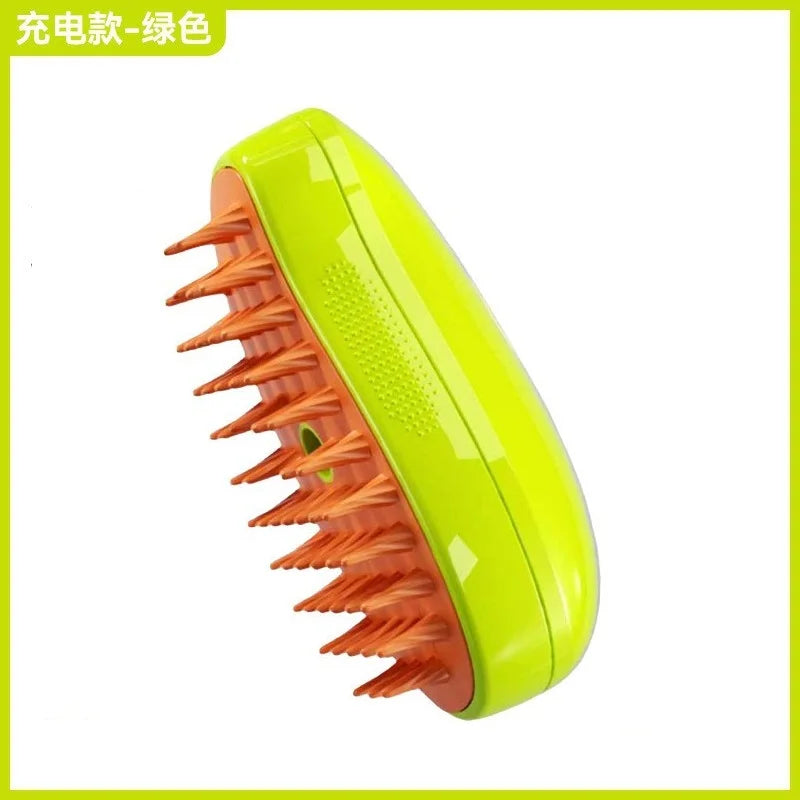 3-in-1 Steam Grooming Brush for Dogs & Cats