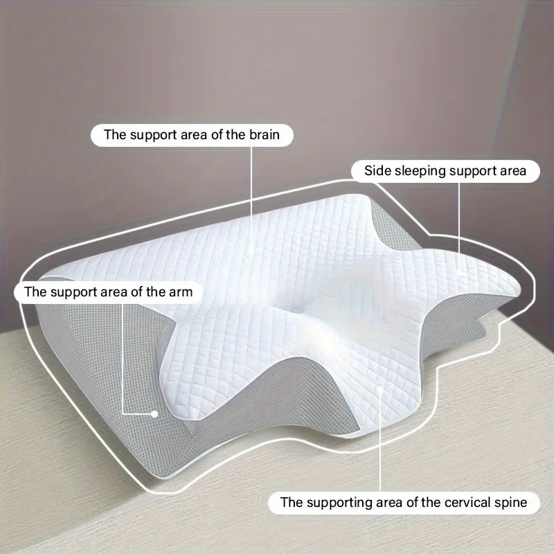 Orthopedic Neck Pillow - Memory Foam for Pain Relief